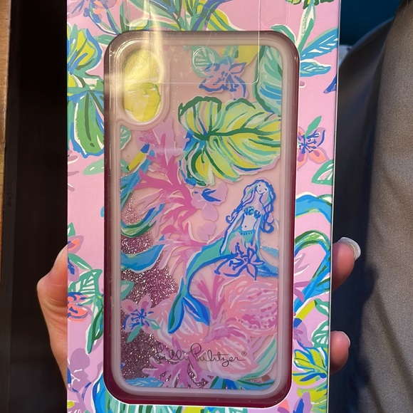 NWT Lilly Pulitzer Glitter iPhone Case - Picture 6 of 7